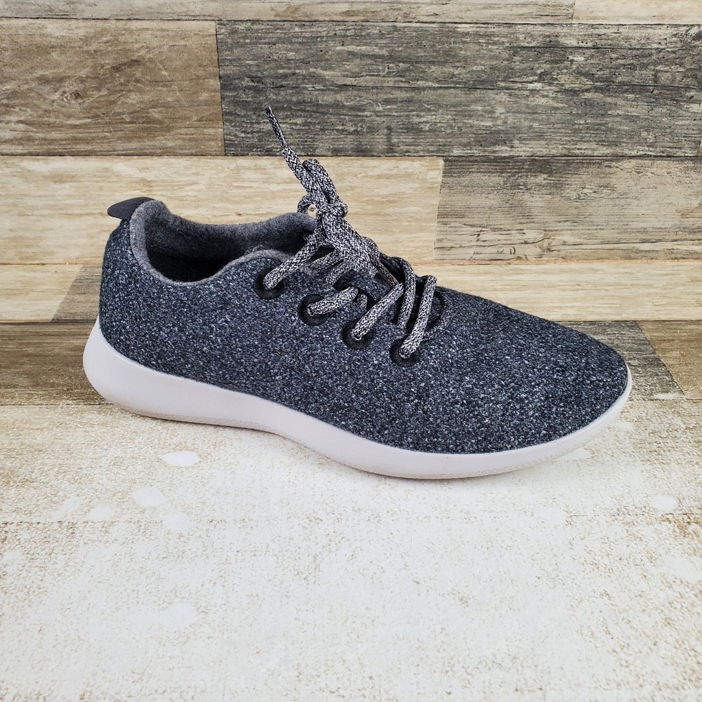 Allbirds Wool Runner Mens Shoes Sz 9 M Natural Gray Merino Wool Lace Up Sneaker